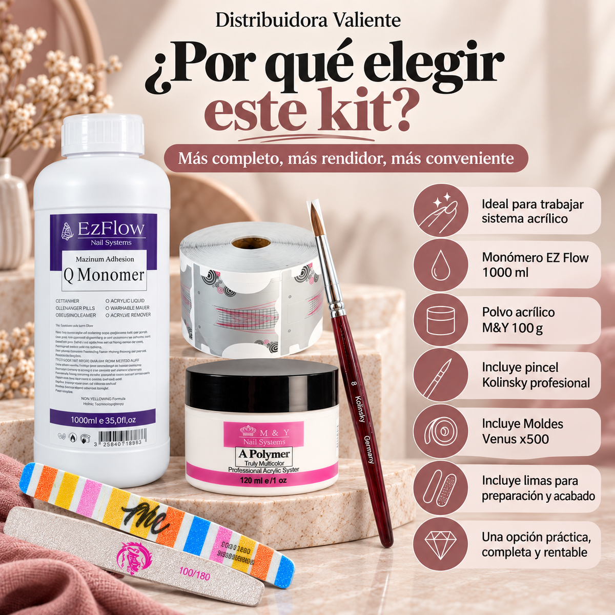 Kit Acrílico PRO
