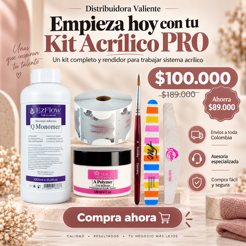 Kit Acrílico PRO