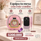 Combo Lámpara LED/UV 288W + Pulidor Inalámbrico 45.000 RPM