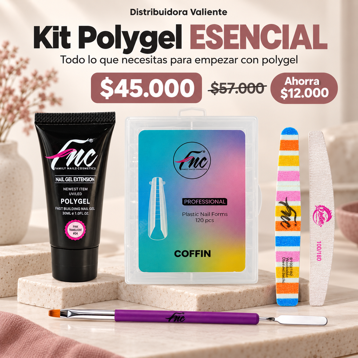 Kit Polygel ESENCIAL