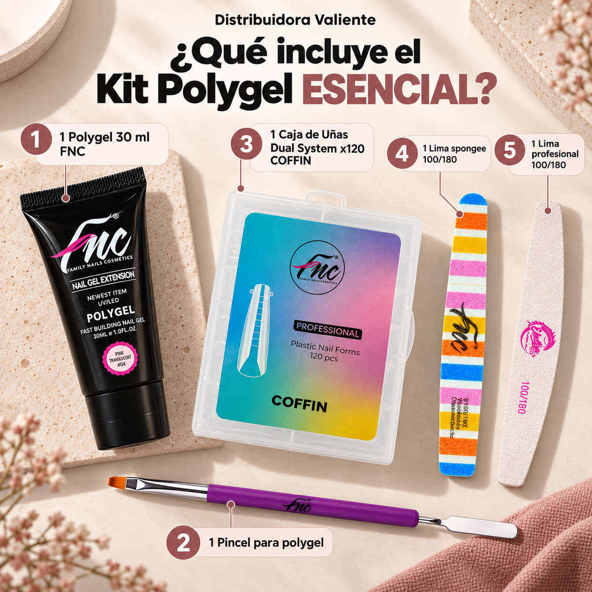 Kit Polygel ESENCIAL