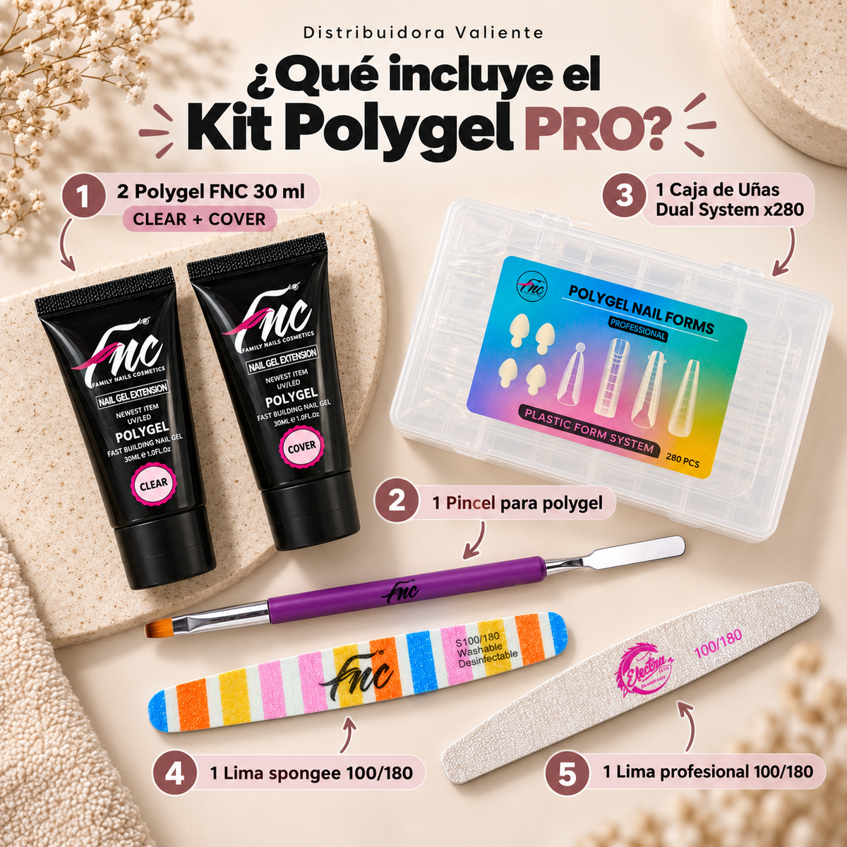 Kit Polygel PRO