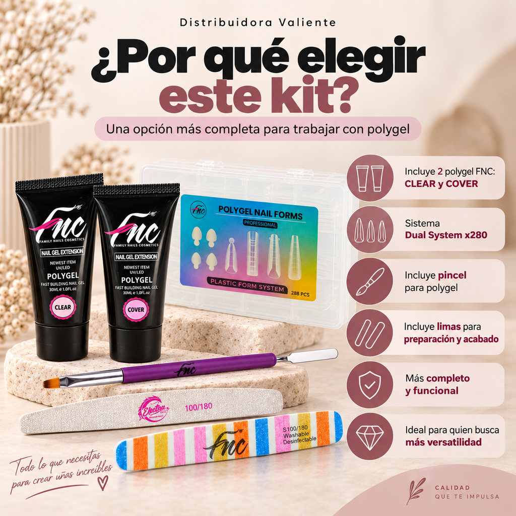 Kit Polygel PRO