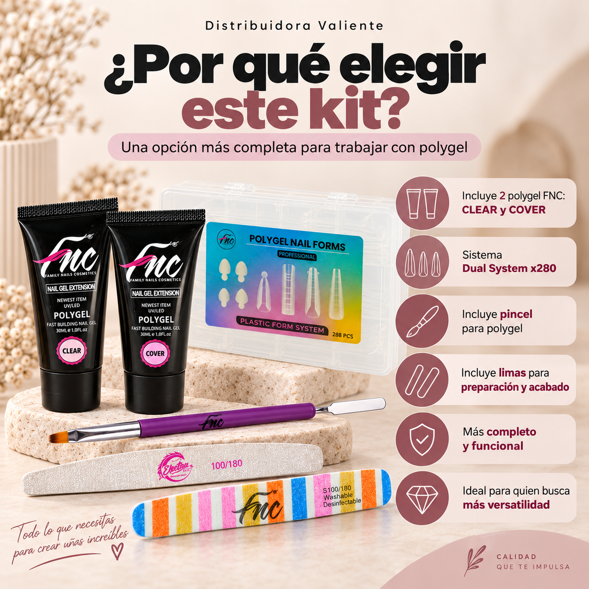 Kit Polygel PRO