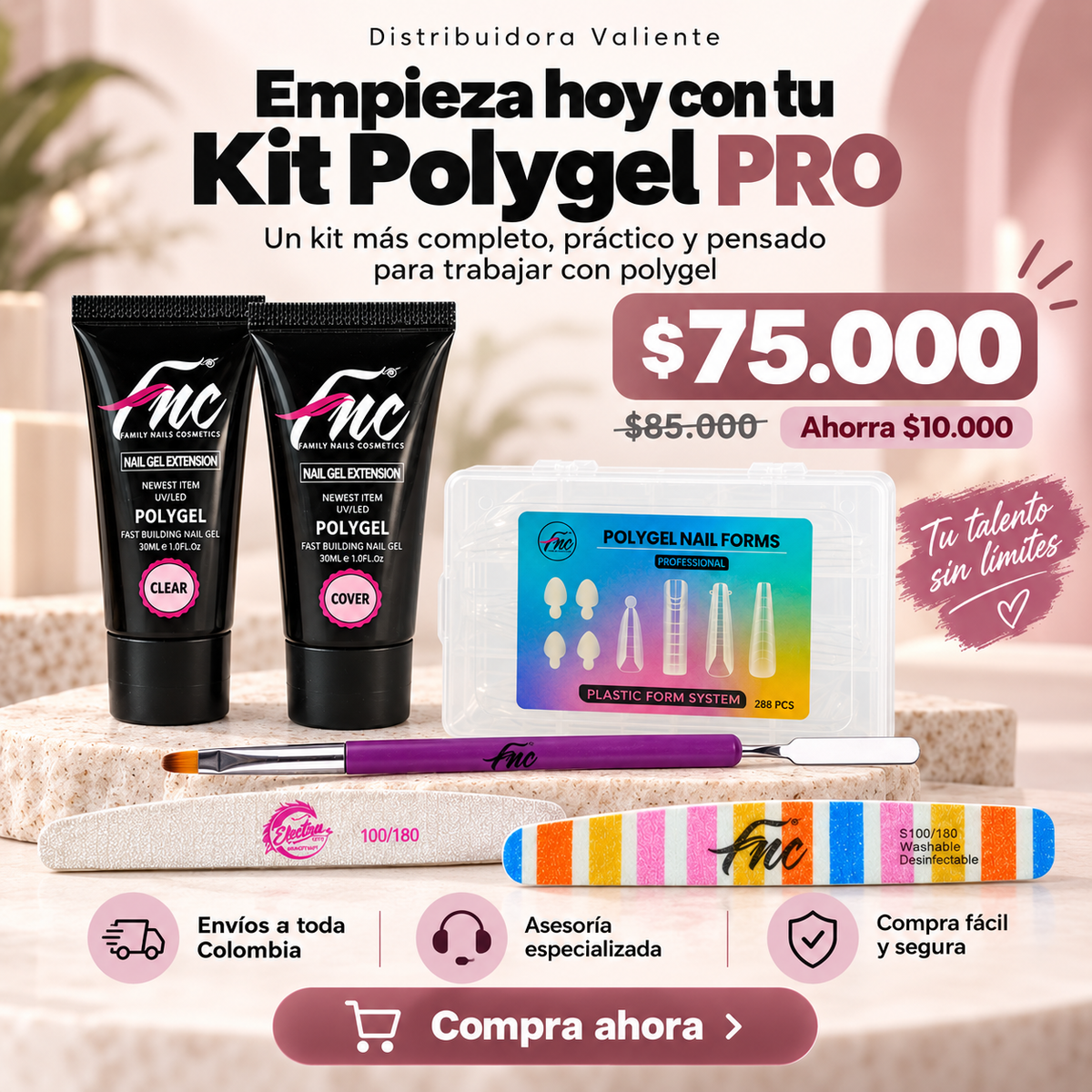 Kit Polygel PRO