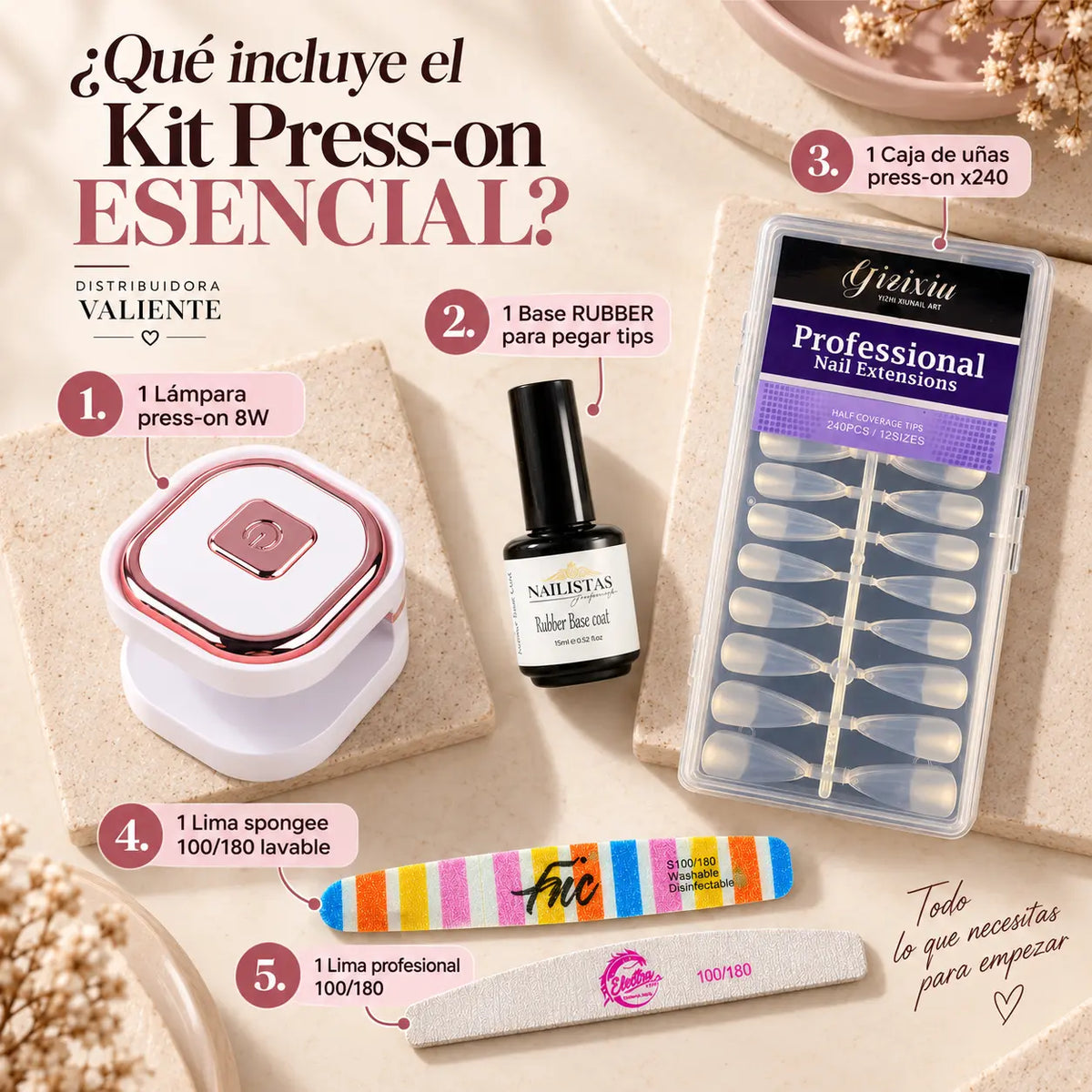 Kit Press-On ESENCIAL