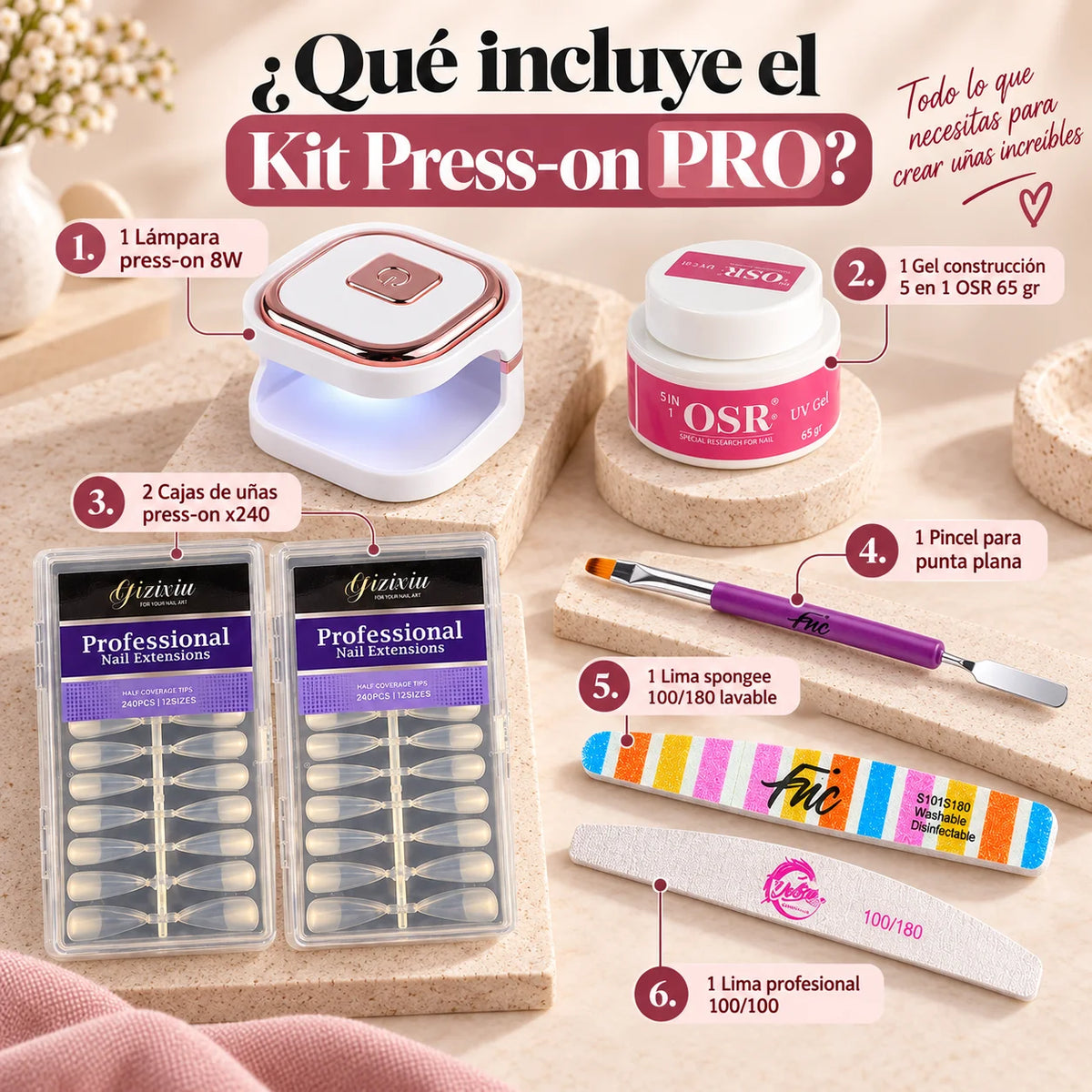 Kit Press-On PRO
